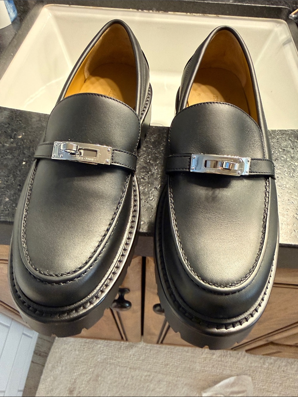 Hermes Icone Loafer - PHW